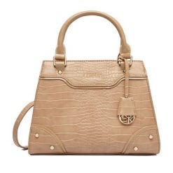 Torebka Lasocki. Brązowe torebki klasyczne Lasocki, bez wzorów, bez dodatków. Za 179.99 zł.