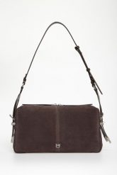 Torebka damska zamszowa PINKO. Torebki klasyczne Pinko, bez wzorów, z zamszu, zamszowe, bez dodatków. Za 1,979.00 zł.