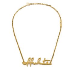Naszyjnik Off-White. Żółte naszyjniki OFF-WHITE, złote. Za 759.99 zł.