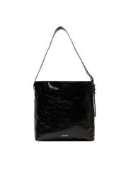 JENNY Torebka C-JEN-S-001-08 Czarny. Czarne torebki klasyczne Jenny, bez wzorów, z materiału, bez dodatków. Za 169.99 zł.