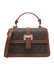 Nine West Torebka EO-COLORADO-LDA8309 Brązowy. Brązowe torebki klasyczne Nine West, bez wzorów, z materiału, bez dodatków. Za 329.99 zł.
