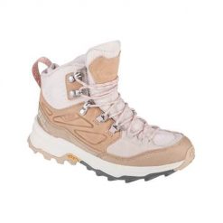 Buty trekkingowe damskie Jack Wolfskin Cyrox Texapore Mid. Brązowe trekkingi Jack Wolfskin, z gumy, za kostkę, trekkingowe. Za 858.00 zł.