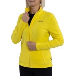 Bluza techniczna damska Viking Tesero Lady, polar. Żółte bluzy Viking, xs, bez wzorów, z polaru, bez kaptura. Za 159.00 zł.