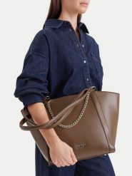 Nine West Torebka CEO-ADDISON-LH22281 Brązowy. Brązowe shopper Nine West, bez wzorów, bez dodatków. Za 229.99 zł.