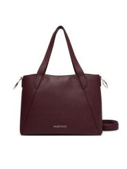 Valentino Torebka Thaoe Re VBSA5M02 Bordowy. Czerwone shopper Valentino, bez wzorów, ze skóry, bez dodatków. Za 749.99 zł.