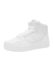Kangaroos Sneakersy "K-Top Draw Mid" w kolorze białym rozmiar: 42. Białe trampki KangaROOS, bez wzorów, za kostkę, bez zapięcia. Za 140.53 zł.