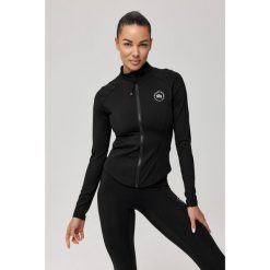 Damska bluza sportowa szybkoschnąca Rough Radical Eris. Czarne bluzy ROUGH RADICAL, bez wzorów, bez kaptura. Za 179.90 zł.