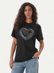 HUGO T-Shirt Vintage 50560770 Czarny Regular Fit. Czarne t-shirty Hugo, xl, bez wzorów, z bawełny, bez kołnierzyka, bez ramiączek. Za 199.99 zł.