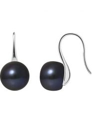 Pearline Srebrne kolczyki z perłami rozmiar: onesize. Czarne kolczyki Pearline, z perłą, srebrne, z zapięciem typu bigiel. Za 272.95 zł.
