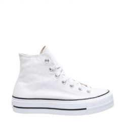 Buty na deskorolkę damskie Converse Chuck Taylor All Star Lift. Białe trampki Converse, bez wzorów, bez zapięcia. Za 329.00 zł.
