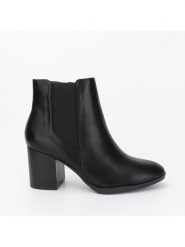 La Bottine Souriante Botki w kolorze czarnym rozmiar: 38. Czarne botki La Bottine Souriante, bez wzorów, z materiału, bez obcasa, bez zapięcia. Za 78.28 zł.