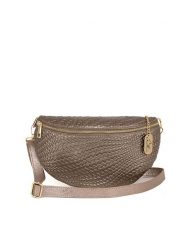 Anna Morellini Skórzana saszetka "Rufina" w kolorze miedzianym - 30 x 18 x 9 cm rozmiar: onesize. Brązowe torby na ramię Anna Morellini, bez wzorów, z materiału, sportowe, przez ramię, bez dodatków. Za 231.45 zł.