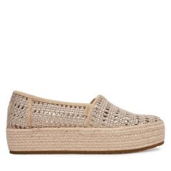 Espadryle Toms. Żółte espadryle Toms, bez wzorów, bez obcasa, bez zapięcia. Za 439.99 zł.