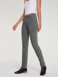 Heine Dżinsy - Skinny fit - w kolorze szarym rozmiar: W23. Szare jeansy Heine, bez wzorów. Za 175.95 zł.