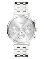 Liebeskind Chronograf w kolorze srebrnym rozmiar: onesize. Szare, analogowe zegarki Liebeskind, srebrne. Za 484.31 zł.