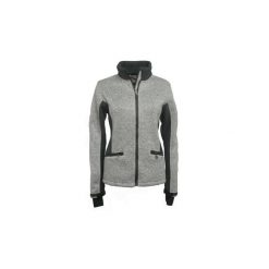Damska kurtka polarowa Peak Mountain chineAtmos. Szare kurtki narciarskie Peak Mountain, bez wzorów, z polaru, bez kaptura, narciarskie. Za 235.00 zł.