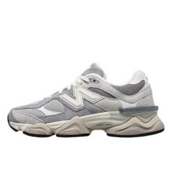 Buty do chodzenia dla dorosłych New Balance 9060 Slate Grey Raincloud. Szare obuwie sportowe New Balance, bez zapięcia, trekkingowe. Za 865.10 zł.
