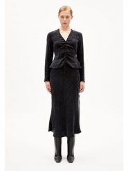 Armedangels Bluzka "Anayaa" w kolorze czarnym rozmiar: S. Czarne bluzki ARMEDANGELS, s, bez wzorów, z lyocellu, bez kołnierzyka, bez ramiączek. Za 188.40 zł.