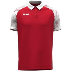 Polo Jako Sonic. Białe koszulki polo JAKO, l, bez wzorów, z materiału, bez kołnierzyka, bez ramiączek. Za 247.00 zł.