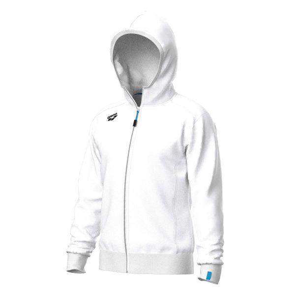 Bluza z kapturem Arena Team Panel. Białe bluzy Arena, s, bez wzorów, z bawełny, z kapturem. Za 299.00 zł.