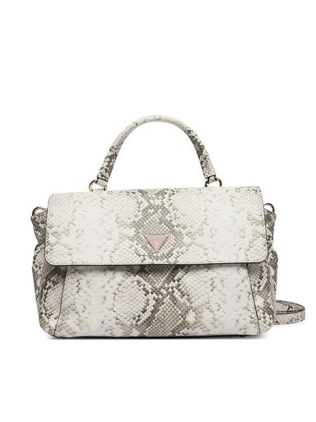 Guess Torebka Devon HWKG97 45200 Kremowy. Białe torebki klasyczne Guess, z aplikacjami, ze skóry, bez dodatków. Za 584.99 zł.