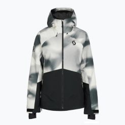 Kurtka narciarska damska SCOTT Ultimate Dryo 10. Brązowe kurtki narciarskie Scott, l, bez wzorów, z materiału, bez kaptura, narciarskie. Za 899.99 zł.