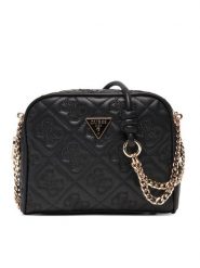 Guess Torebka Adelasia HWQL96 58140 Czarny. Czarne listonoszki Guess, z aplikacjami, ze skóry, bez dodatków. Za 549.99 zł.