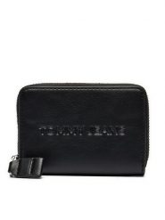 Tommy Jeans Duży Portfel Damski Tjw Ess Must Small Za AW0AW16387 Czarny. Czarne portfele Tommy Jeans, bez wzorów, z jeansu. Za 109.99 zł.
