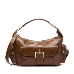 Torebka Badura. Brązowe torebki klasyczne Badura, bez wzorów, bez dodatków. Za 379.99 zł.