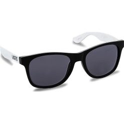 Okulary przeciwsłoneczne VANS - Spicoli 4 Shade VN000LC0Y28 Black/White. Czarne okulary przeciwsłoneczne Vans, bez wzorów, z tworzywa sztucznego. Za 59.00 zł.
