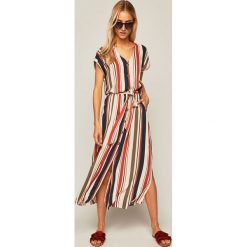 Medicine - Sukienka Tapestry Stripes. Sukienki MEDICINE, na co dzień, s, bez wzorów, z materiału, casualowe, bez kołnierzyka, bez ramiączek, proste. Za 139.90 zł.