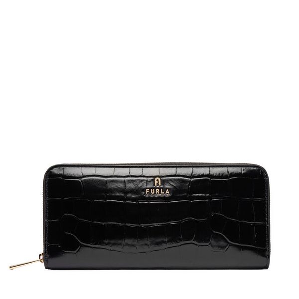 Portfel Furla. Czarne portfele Furla, bez wzorów. Za 809.99 zł.