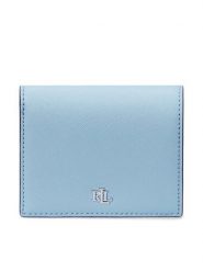LAUREN RALPH LAUREN Mały Portfel Damski 432962112010 Niebieski. Niebieskie portfele Lauren Ralph Lauren, bez wzorów, ze skóry. Za 249.99 zł.