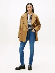 TOMMY JEANS Dżinsy - Slim fit - w kolorze niebieskim rozmiar: W25/L32. Niebieskie jeansy Tommy Jeans, l, z aplikacjami. Za 271.03 zł.