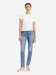 Levi´s Dżinsy "Cool Wild Times" - Skinny fit - w kolorze niebieskim rozmiar: W26/L32. Niebieskie jeansy l, z aplikacjami. Za 235.95 zł.