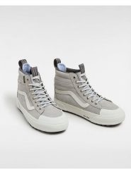 Vans Skórzane sneakersy w kolorze szarym rozmiar: 42. Szare trampki Vans, bez wzorów, z materiału, za kostkę, bez zapięcia. Za 242.13 zł.