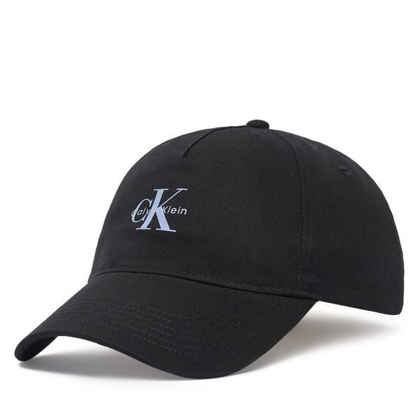 Czapka z daszkiem Calvin Klein. Czarne czapki Calvin Klein, bez wzorów. Za 129.99 zł.