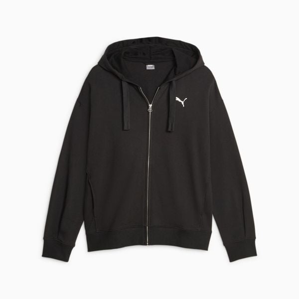 Puma Bluza Her Fz Tr 67600301. Czarne bluzy Puma, l, bez wzorów, z bawełny, z kapturem. Za 176.57 zł.