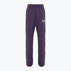 Spodnie damskie Nike Sportswear Fleece. Fioletowe spodnie dresowe Nike, m, bez wzorów, z dresówki. Za 259.99 zł.