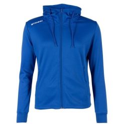 Damska bluza dresowa z kapturem zapinana na zamek błyskawiczny Stanno Field. Niebieskie bluzy STANNO, s, bez wzorów, z dresówki, z kapturem. Za 183.00 zł.