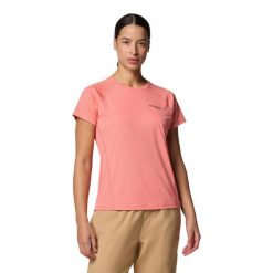 Columbia Koszulka Cirque River Pro 2126081685. Czerwone koszulki sportowe Columbia, bez wzorów, bez ramiączek. Za 203.99 zł.