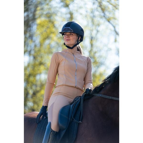 Legginsy summer beżowe Equus Brand. Brązowe legginsy EQUUS BRAND, m, bez wzorów. Za 199.99 zł.