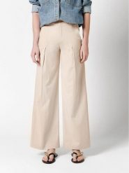 Rosner Spodnie w kolorze beżowym rozmiar: W42/L32. Brązowe spodnie materiałowe Rosner, l, bez wzorów, z materiału. Za 235.45 zł.