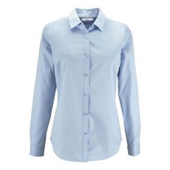 Damska Koszula W Jodełkę Brody. Niebieskie koszule SOL'S, s, bez wzorów, casualowe, bez kołnierzyka, bez ramiączek. Za 223.99 zł.