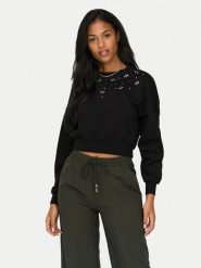 ONLY Bluza Suzi 15331166 Czarny Regular Fit. Czarne bluzy Only, m, bez wzorów, z syntetyku, bez kaptura. Za 89.99 zł.