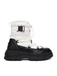 Hunter Śniegowce CEO-H8-378 Biały. Białe trapery i śniegowce Hunter, z materiału. Za 359.99 zł.