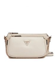 Guess Torebka Noelle II Mini HWZG96 72710 Écru. Torebki klasyczne Guess, z aplikacjami, ze skóry, bez dodatków. Za 549.99 zł.