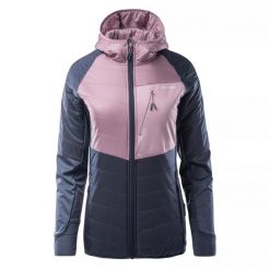 Kurtka Softshellowa Damska Pikowanie. Czerwone kurtki sportowe ELBRUS, xs, bez wzorów, z softshellu, bez kaptura, trekkingowe. Za 416.99 zł.