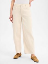 Opus Jeansy Barrel - Lolah Breath Kobiety beżowy, 38-30. Brązowe jeansy Opus, bez wzorów. Za 279.95 zł.