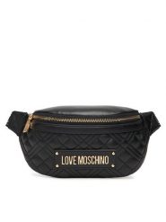 LOVE MOSCHINO Saszetka nerka JC4003PP1NLA0000 Czarny. Czarne torebki klasyczne Love Moschino, bez wzorów, ze skóry, bez dodatków. Za 689.99 zł.